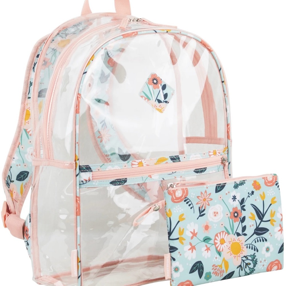 Eastport Clear Backpack with Pencilcase